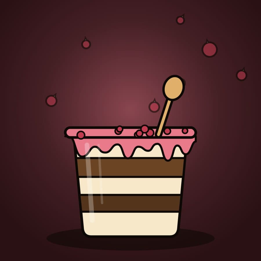 Tiramisu Fraise — photo d'illustration